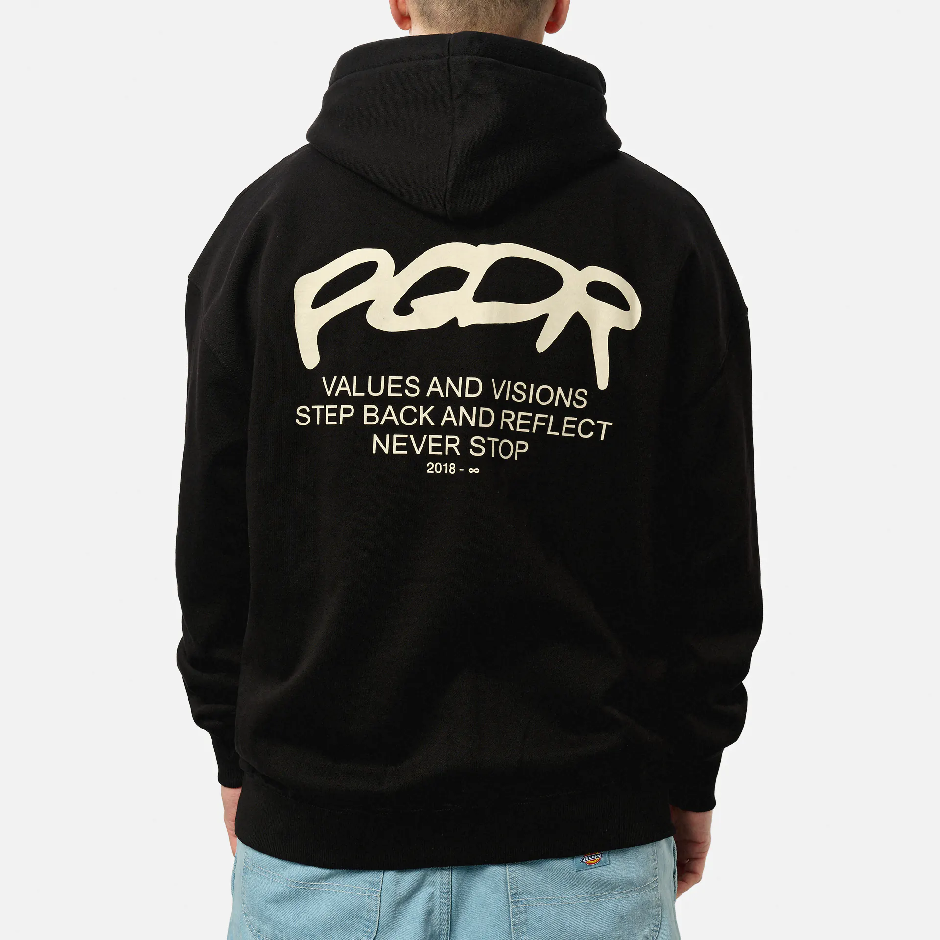 PEGADOR Allis Oversized Hoodie Washed Black