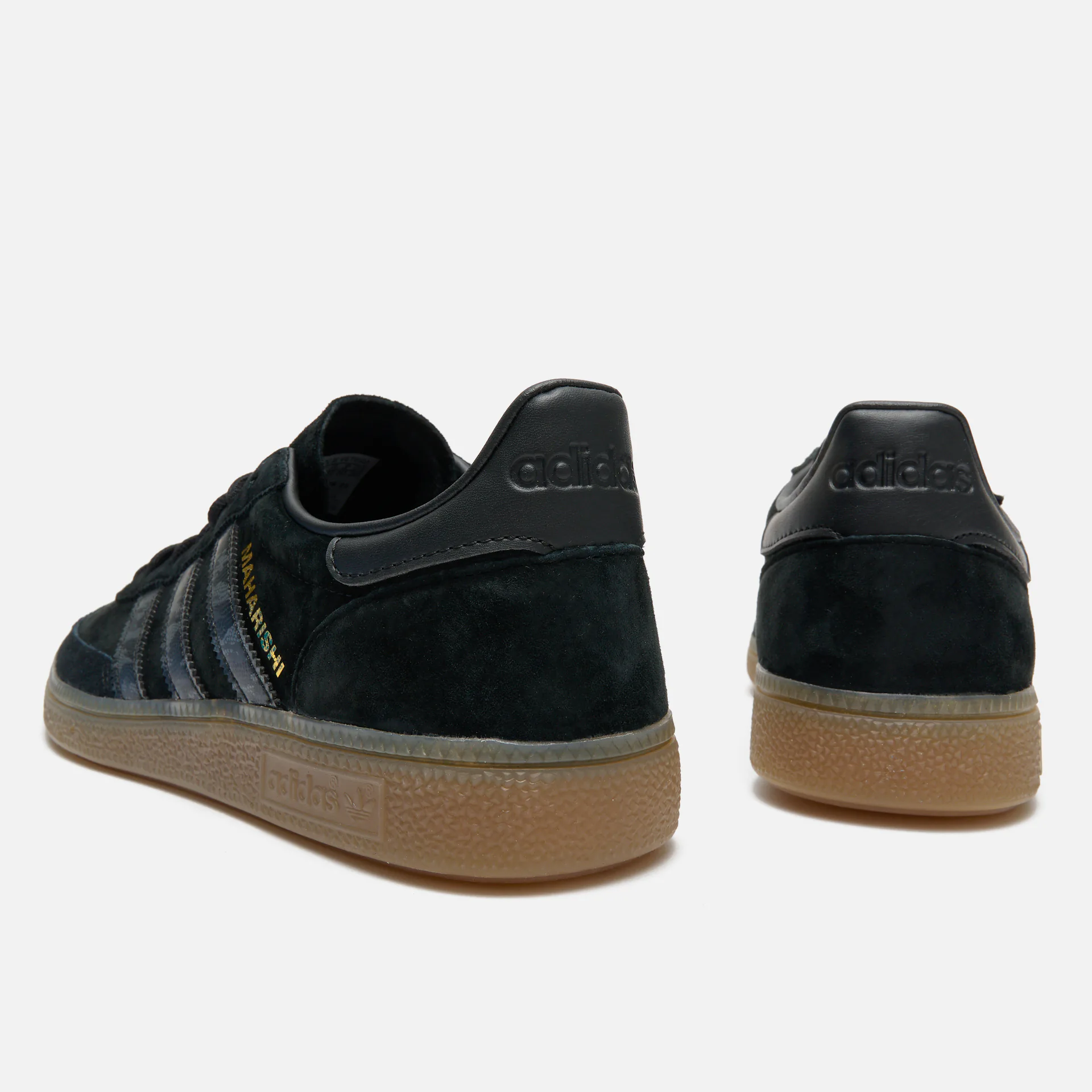 adidas X Arsenal FC X Maharishi Handball Spezial Sneaker Core Black/Carbon/Gum4