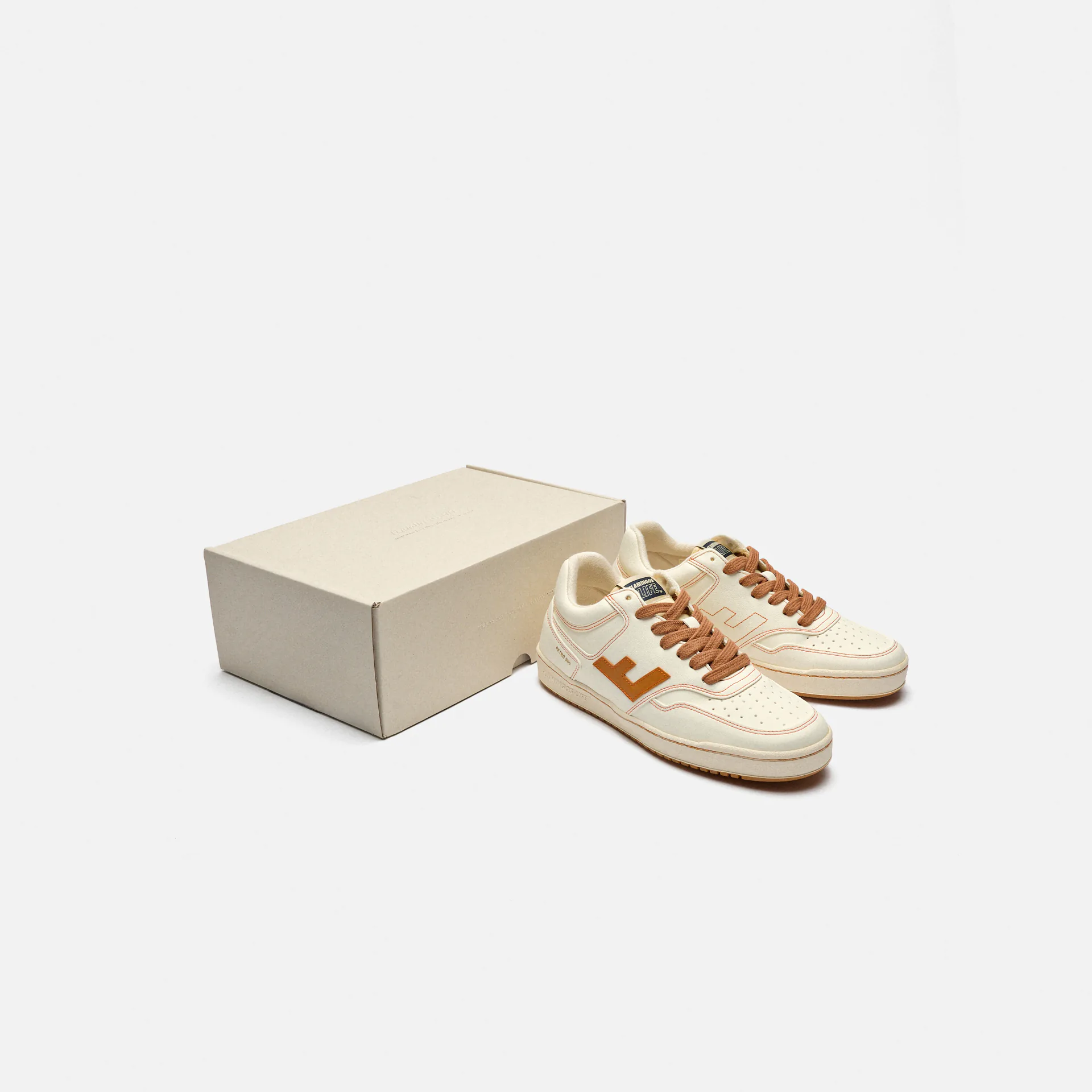 Flamingos Life Retro 90s Sneaker Pearl Toffee