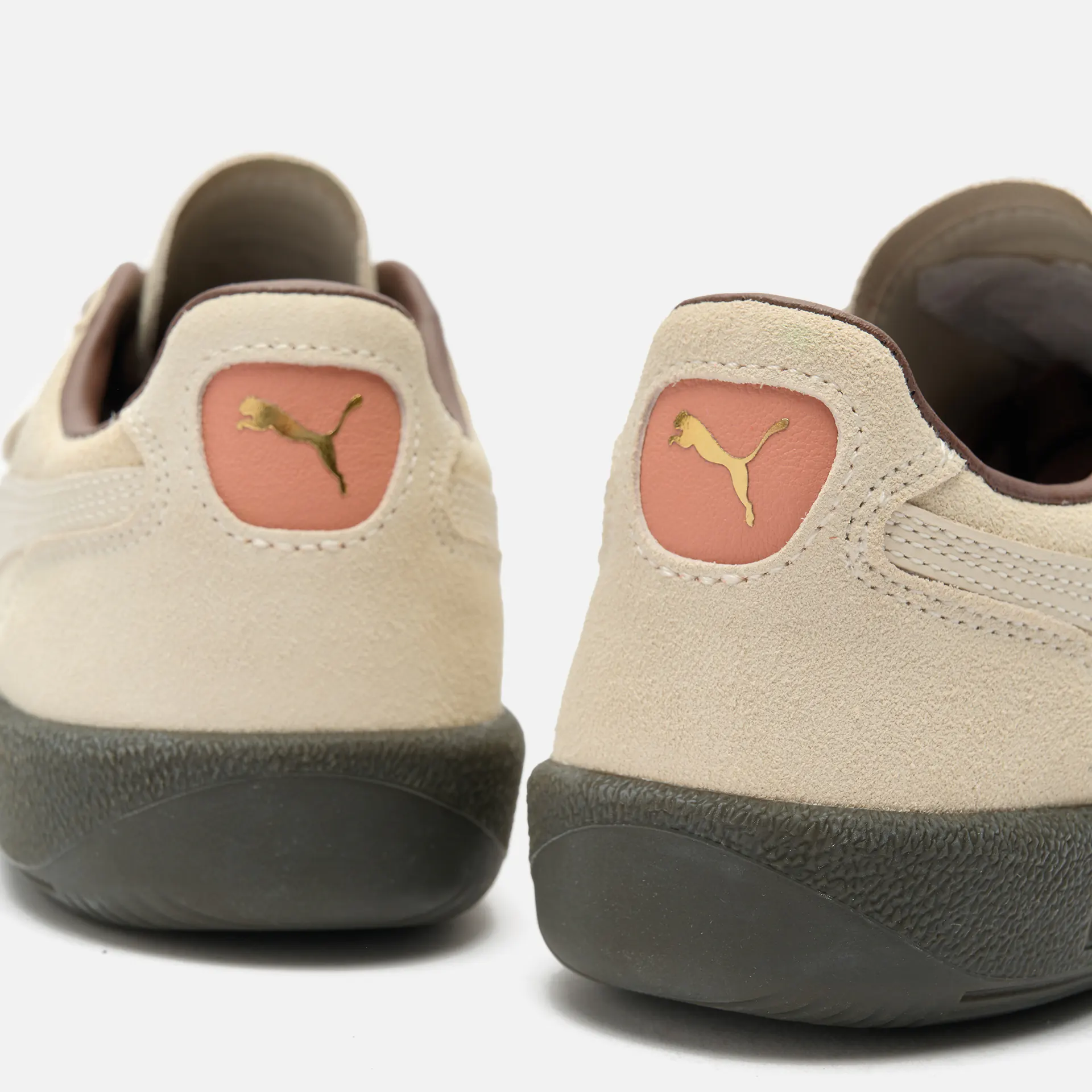 PUMA Palermo Sneaker Alpine Snow/Espresso Brown