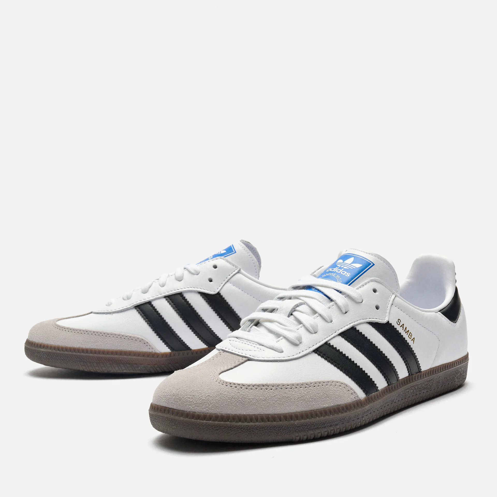 adidas Originals Samba OG Sneaker White/Core Black/Clear Granite