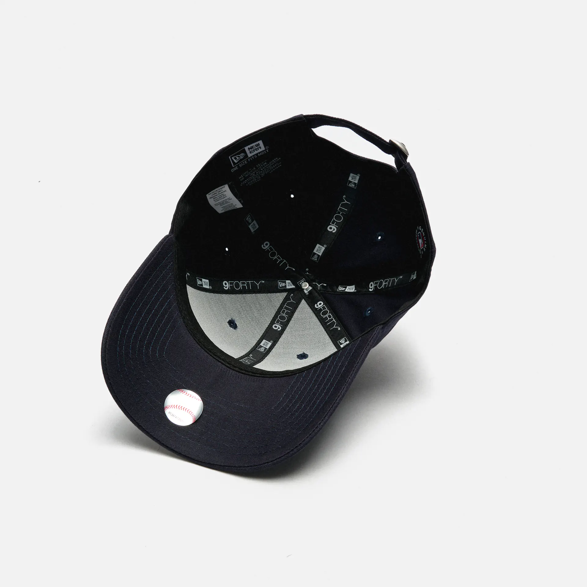 New Era 9Forty Leag Basic NY Yankees Strapback Cap Navy/White