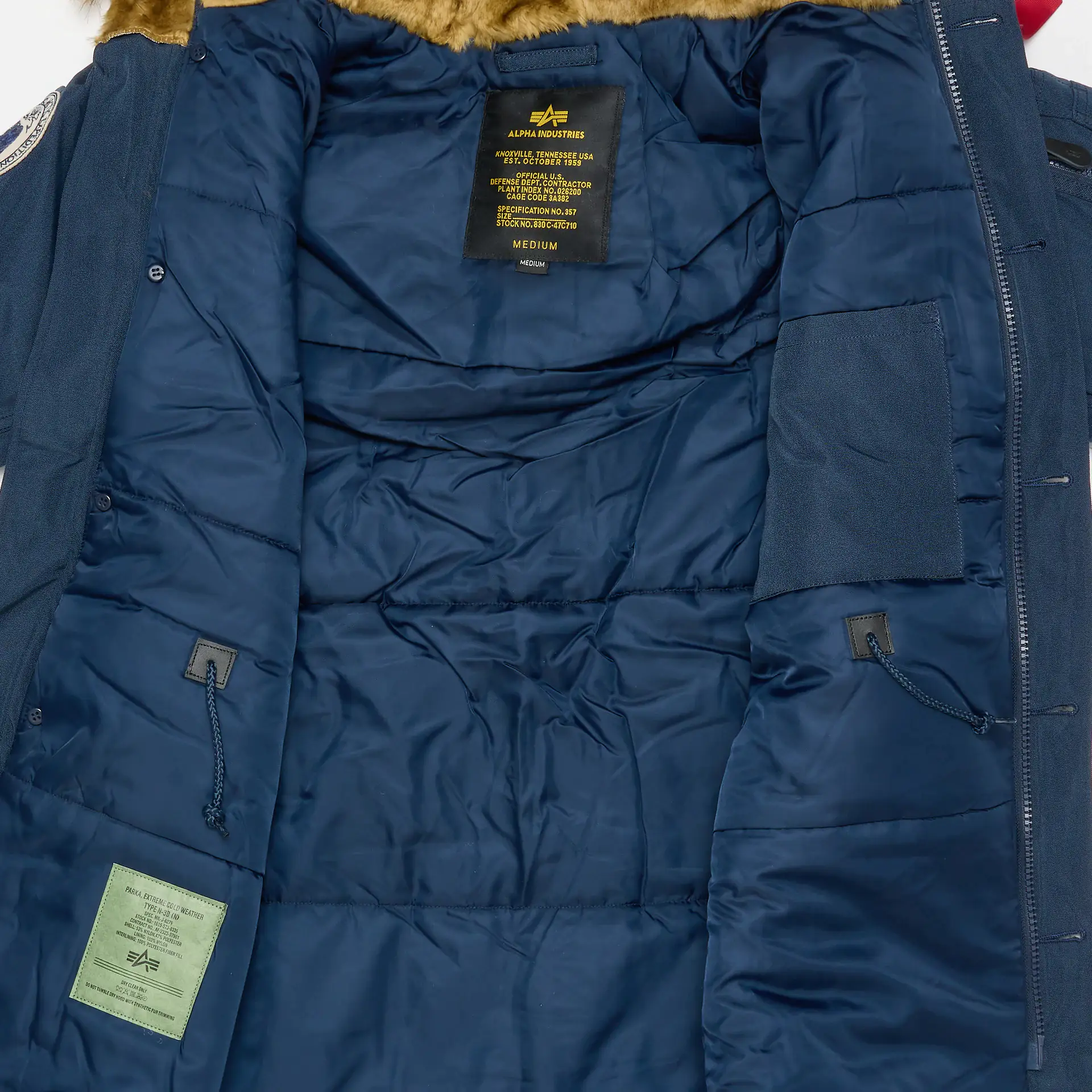 Alpha Industries Polar Jacket Rep. Blue
