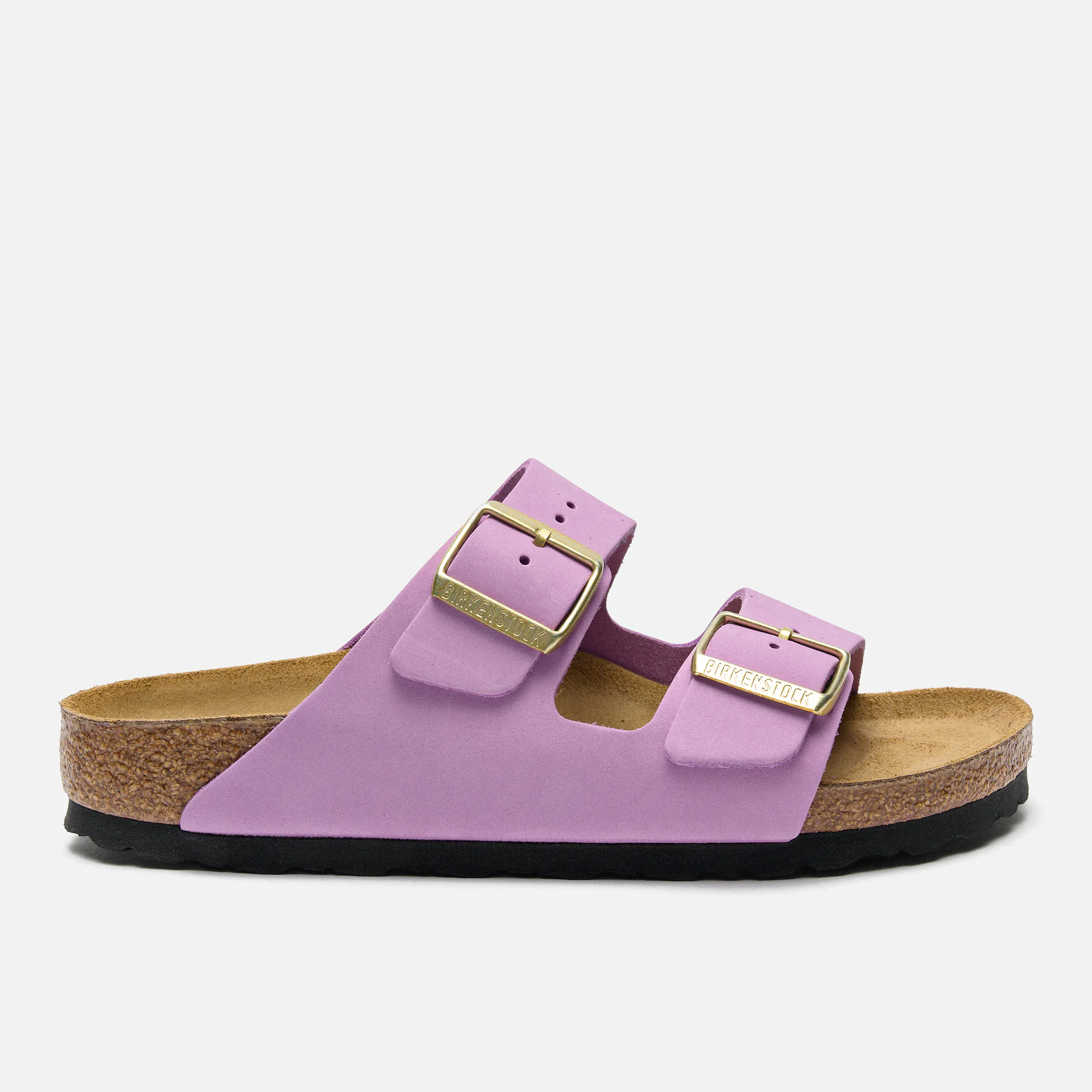 Birkenstock Arizona Nubuk Leather Sandals Crocus