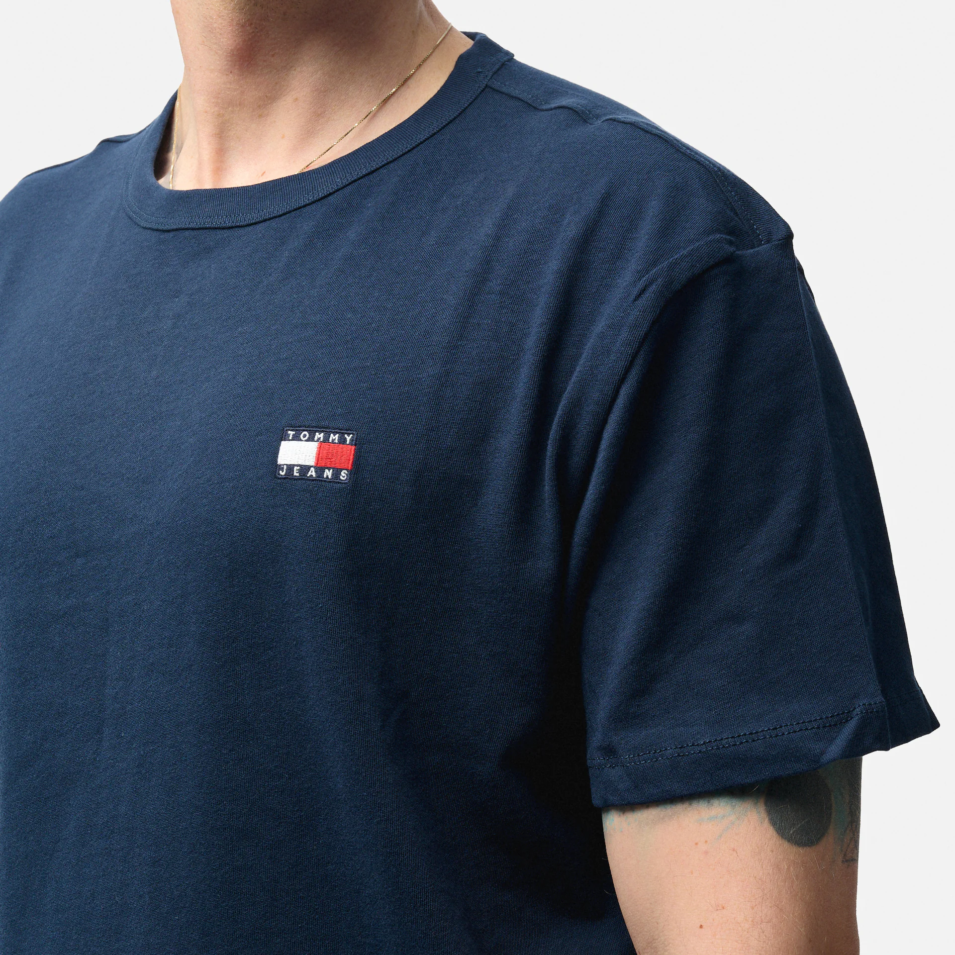 Tommy Jeans Badge T-Shirt Dark Night Navy