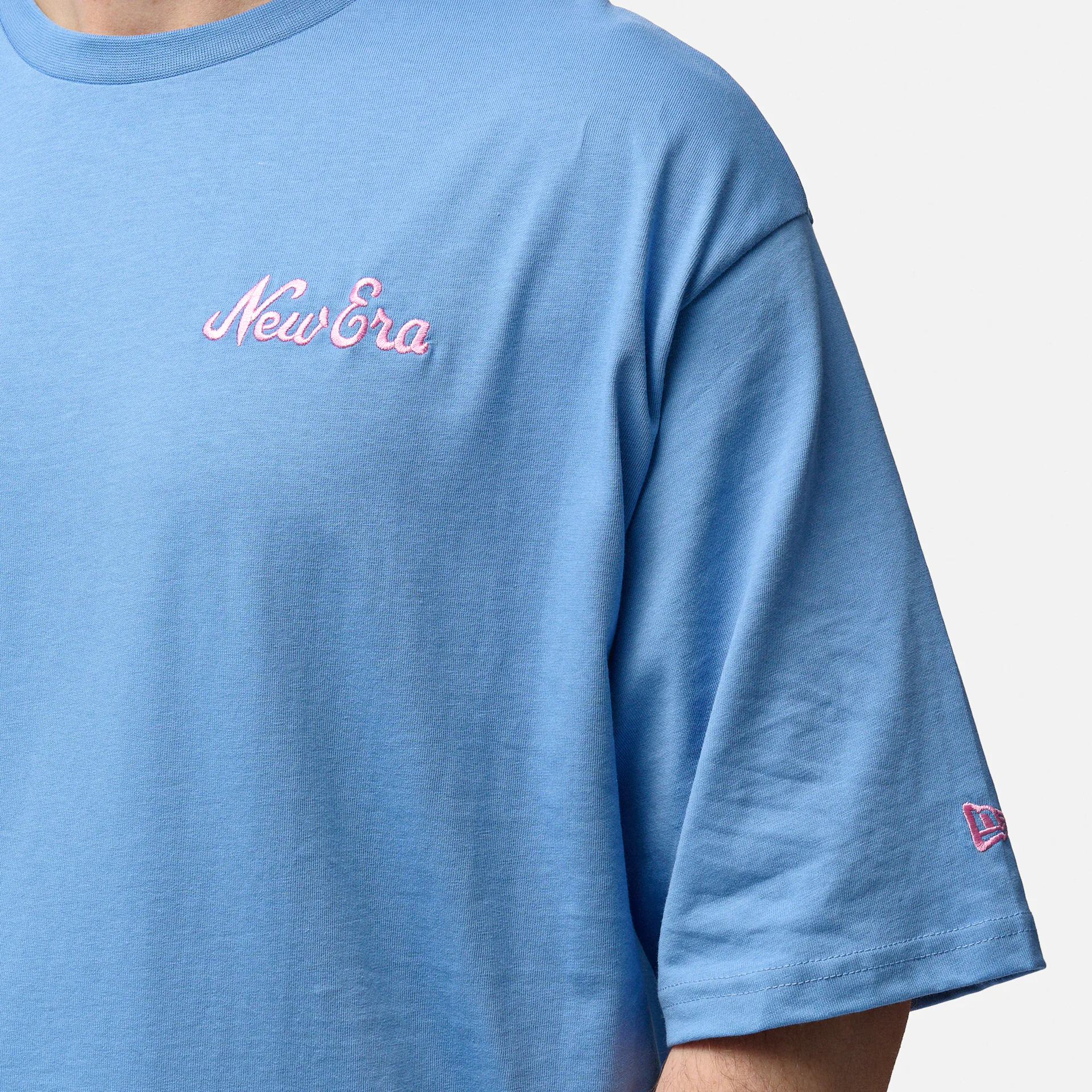 New Era Food Graphic Oversized T-Shirt Blue