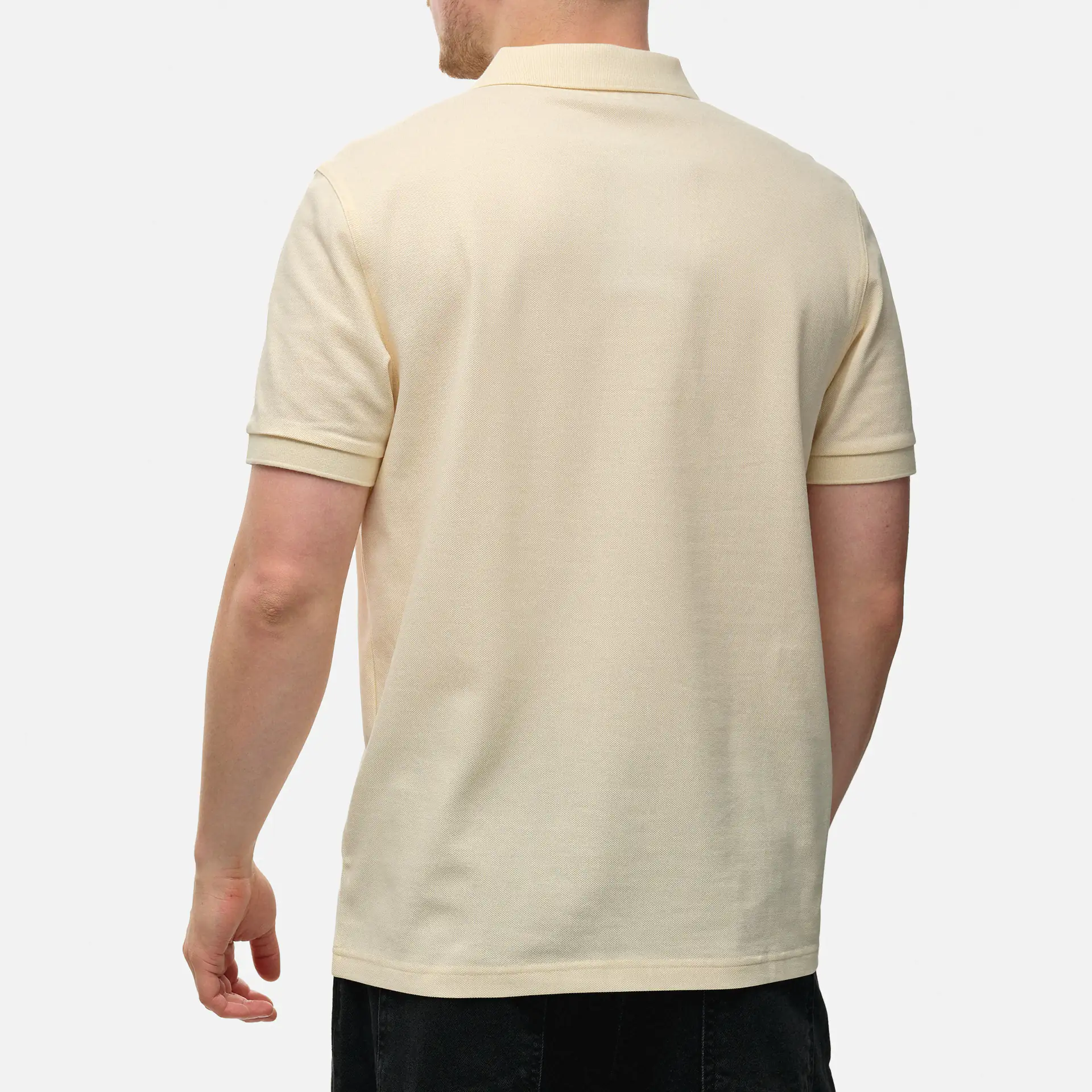 Fred Perry Plain Polo Shirt Ecru/Warm Stone