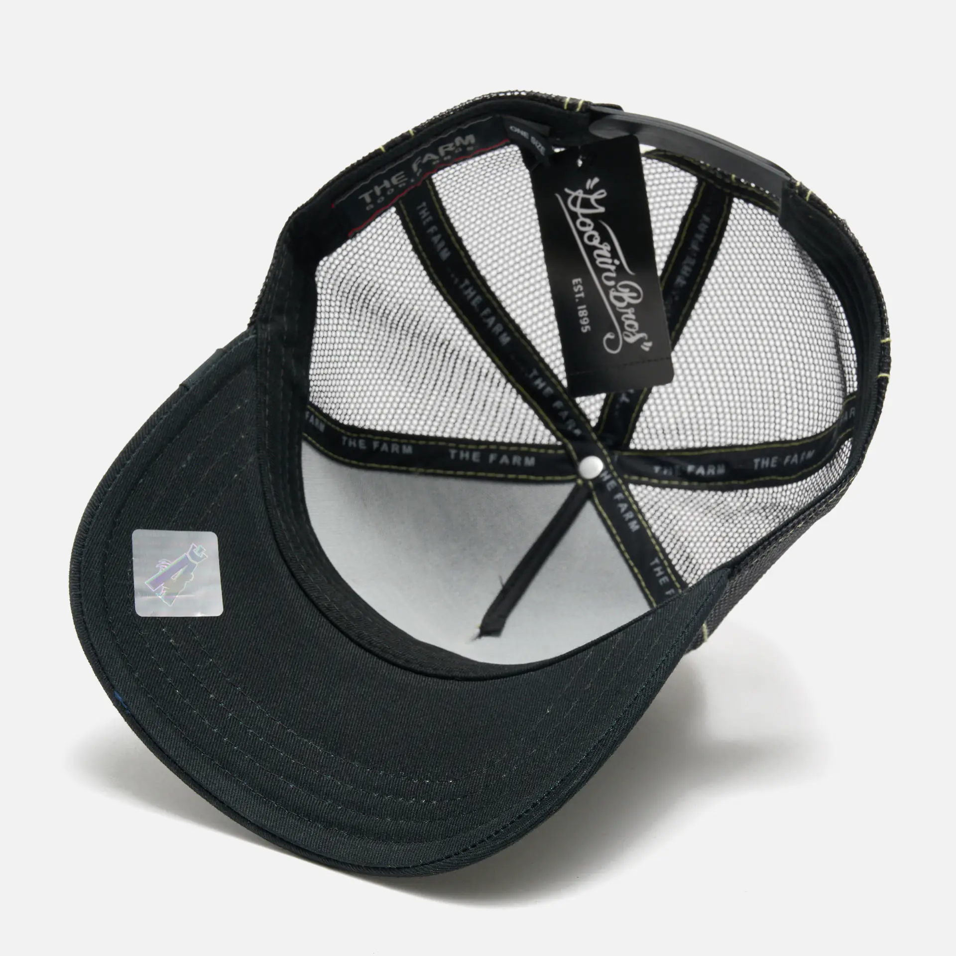 Goorin Bros The Queen Bee Baseball Trucker Cap Black