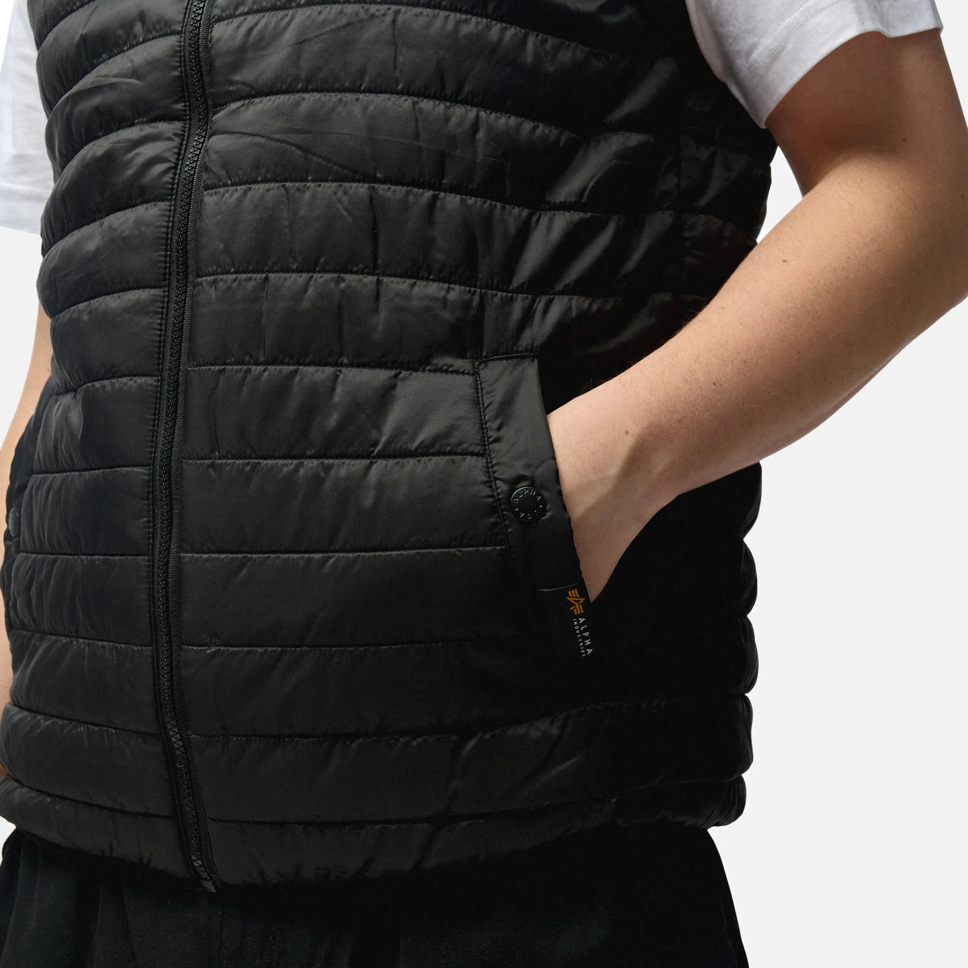 Alpha Industries Puffer Vest ULW Black