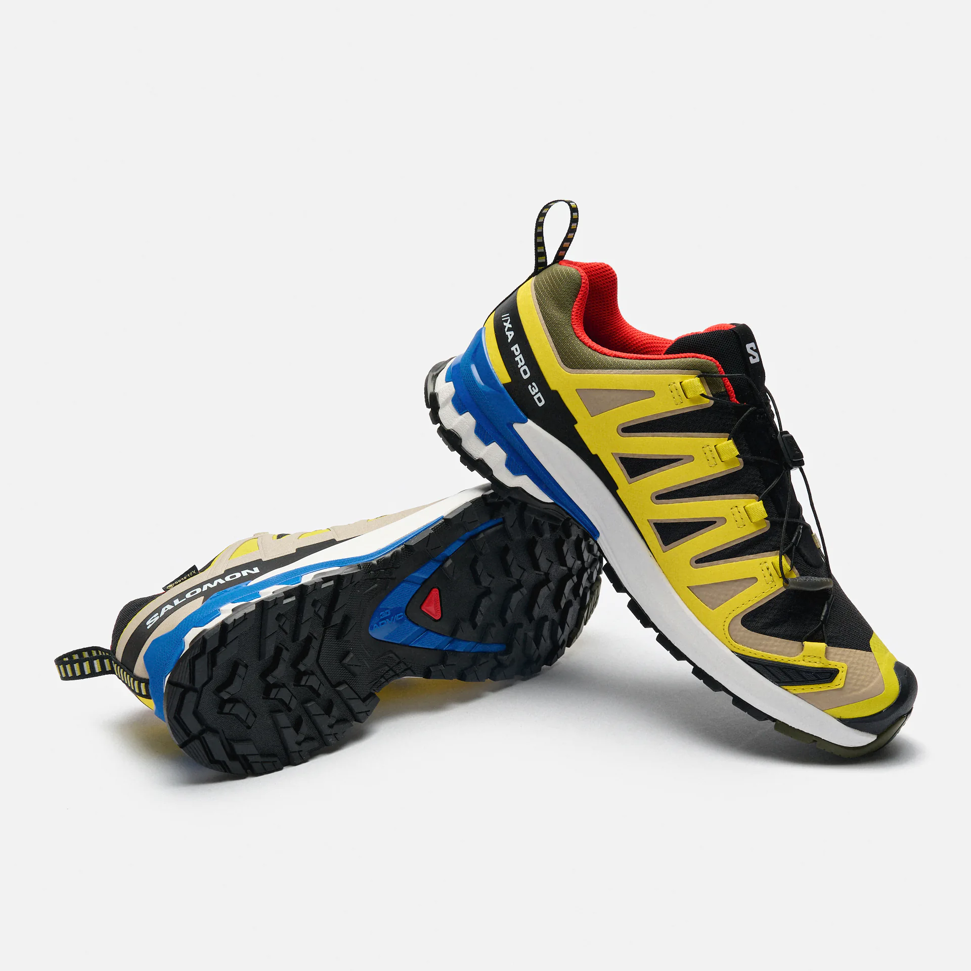 Salomon XA Pro 3D V9 GORE-TEX Sneaker Black/Buttercup/Lapis Blue