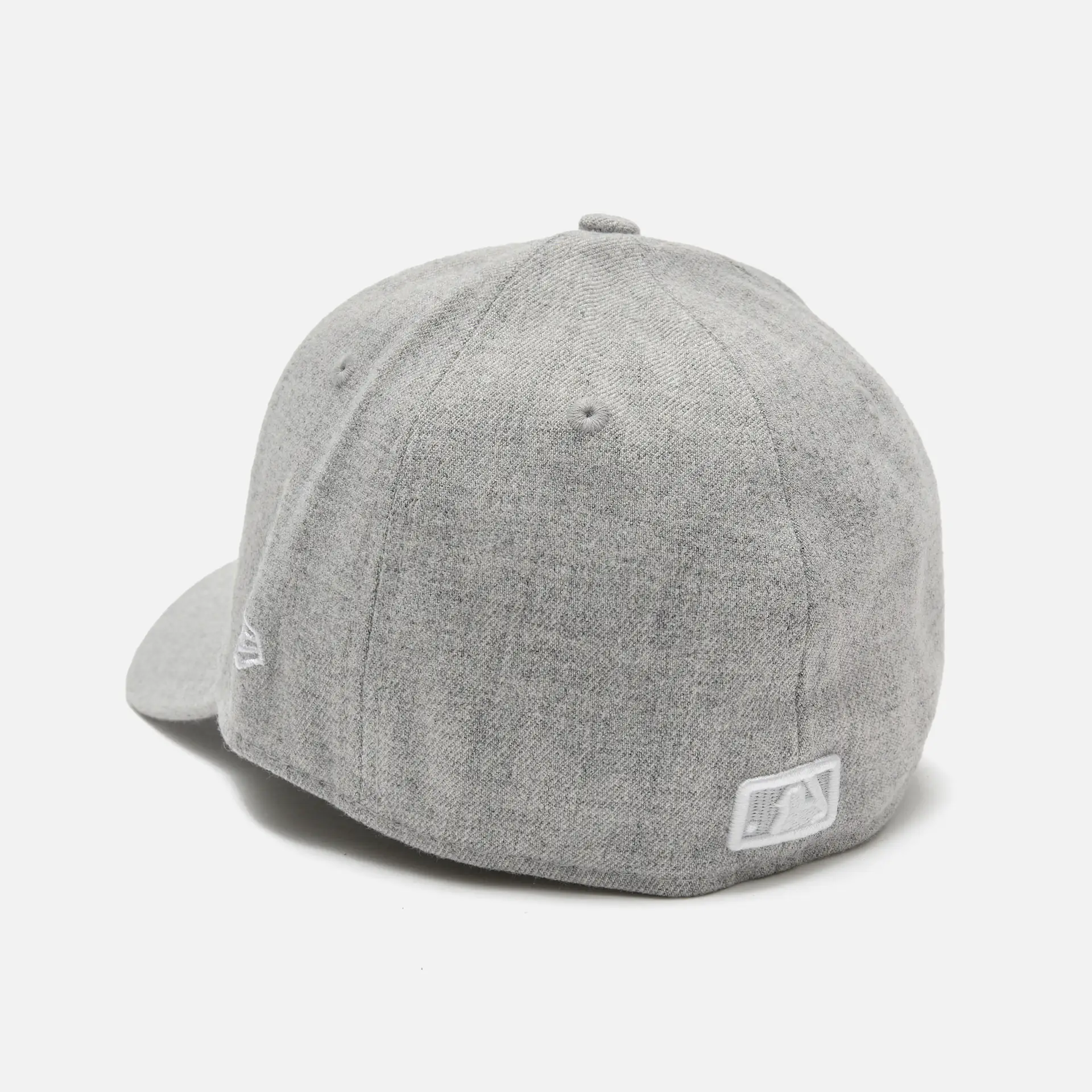 New Era MLB NY Yankees Heather Wool 39Thirty Stretch Fit Cap Graphite