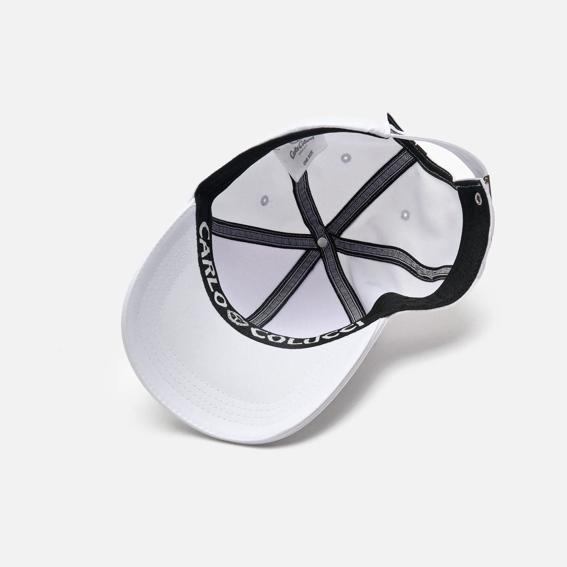 Carlo Colucci Logopiping Cap White