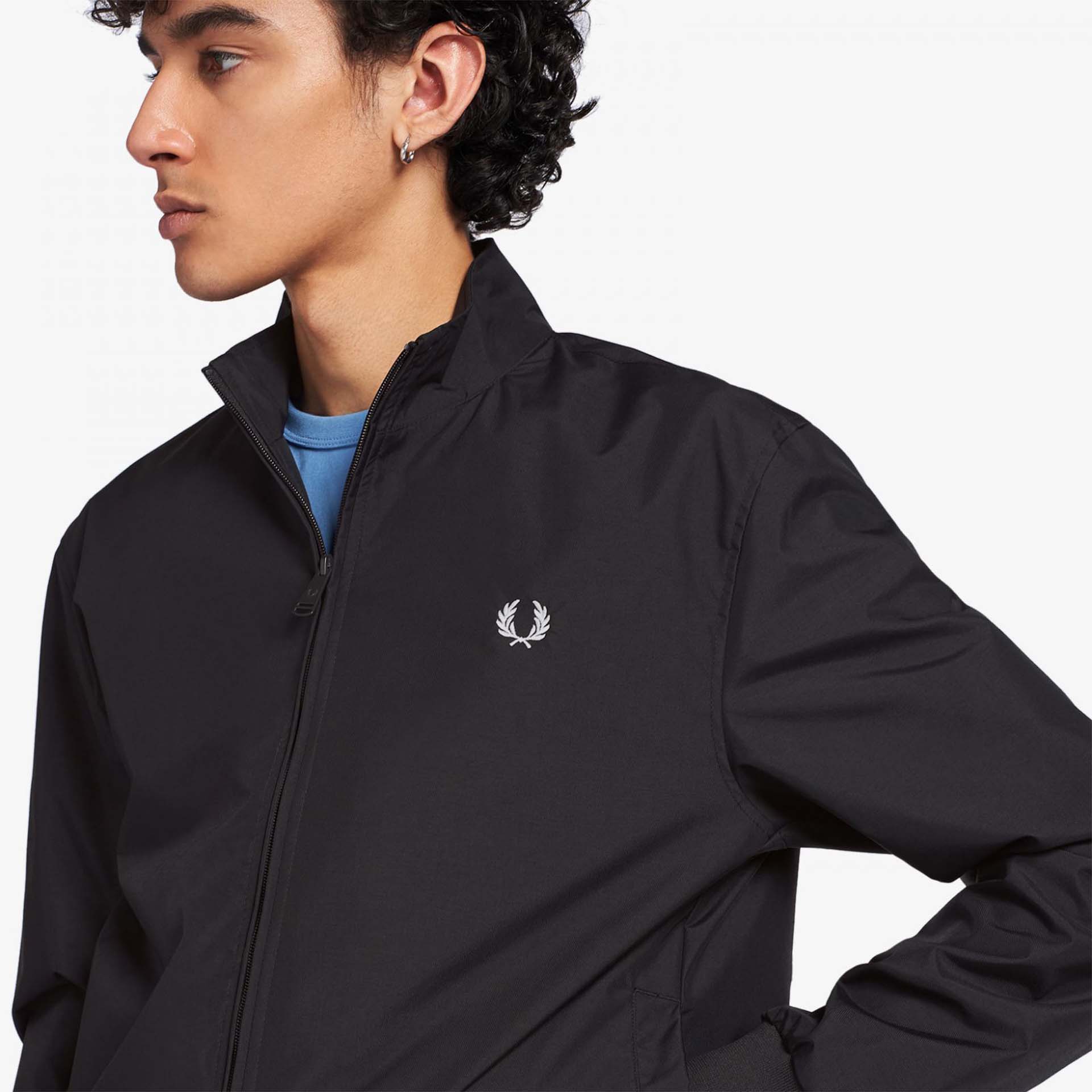 Fred Perry Brentham Jacket Black