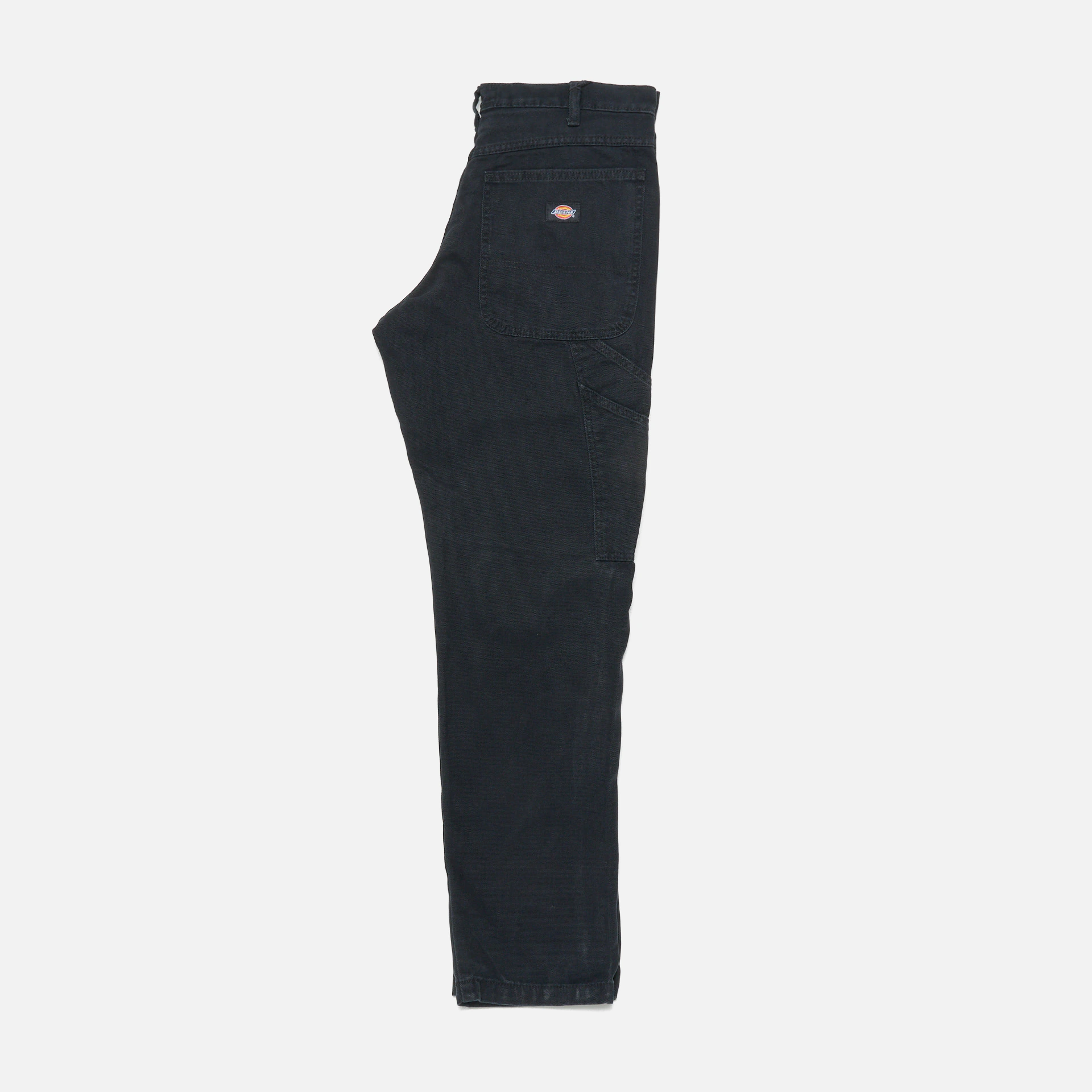 Dickies Duck Canvas Carpenter Chino Pants Stone Washed Black