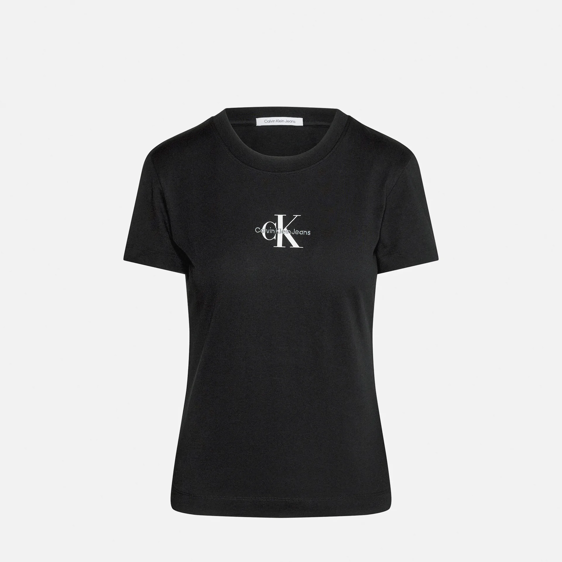 Calvin Klein Jeans Monologo Slim T-Shirt Black