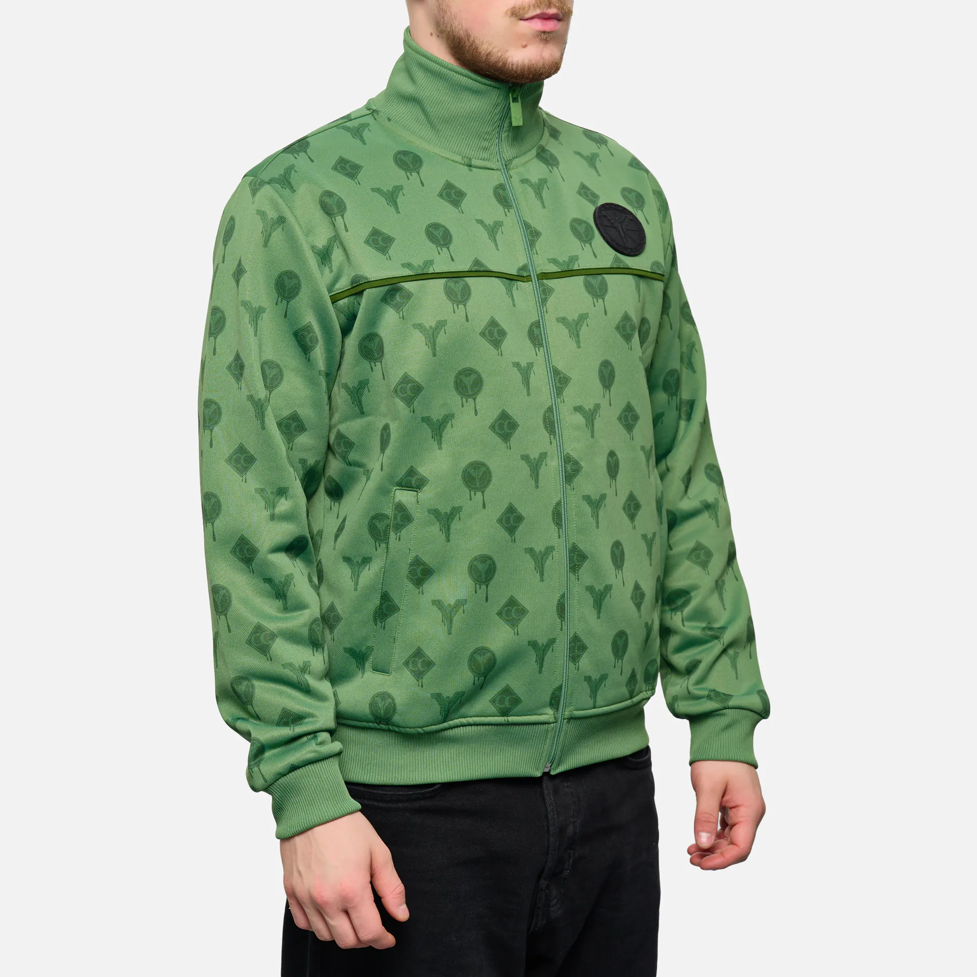 Carlo Colucci Track Jacket Light Green