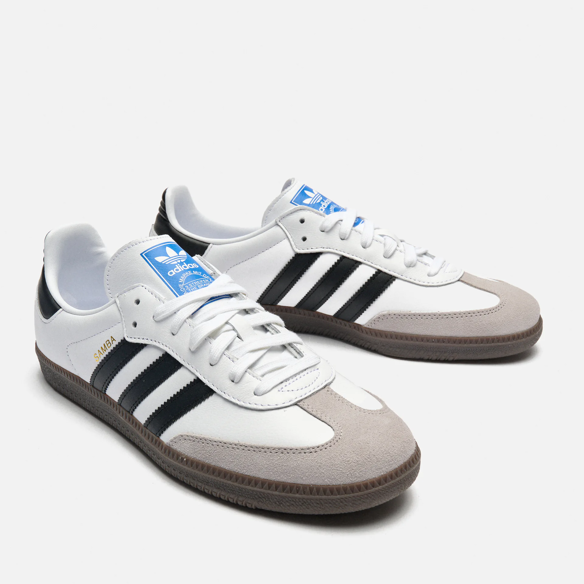 adidas Originals Samba OG Sneaker White/Core Black/Clear Granite