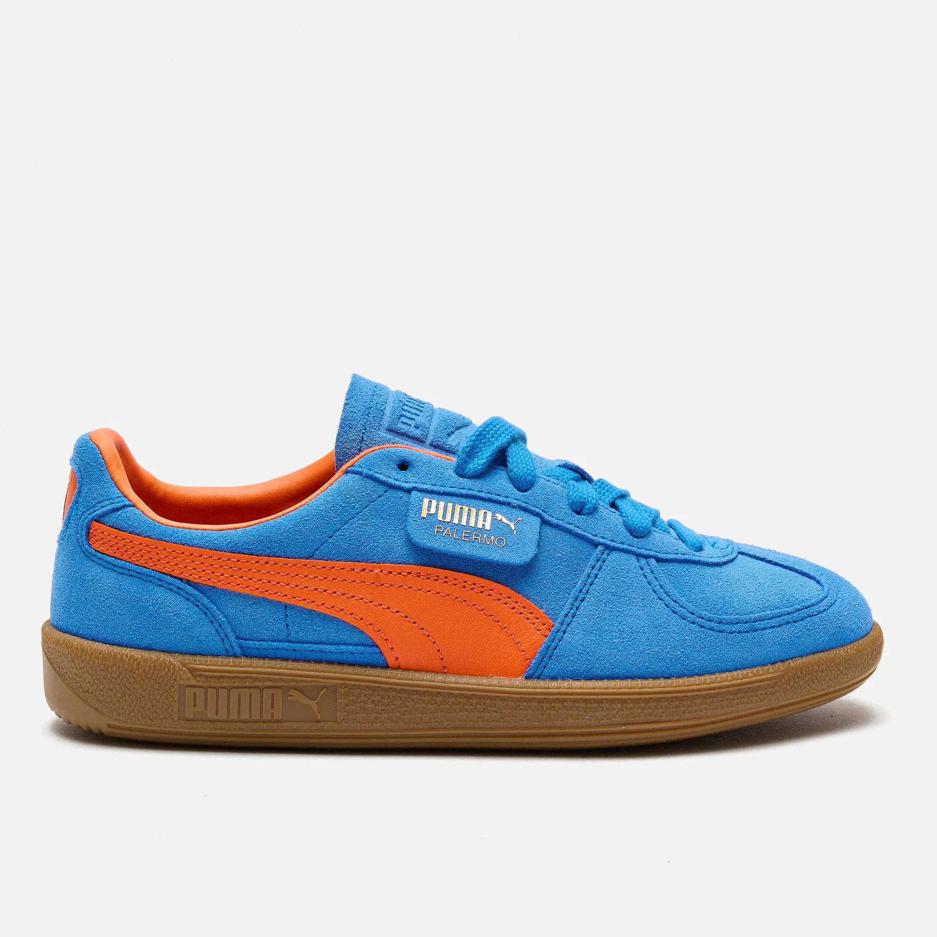 PUMA Palermo Sneaker Hyperlink Blue/Flame Flicker/Gum