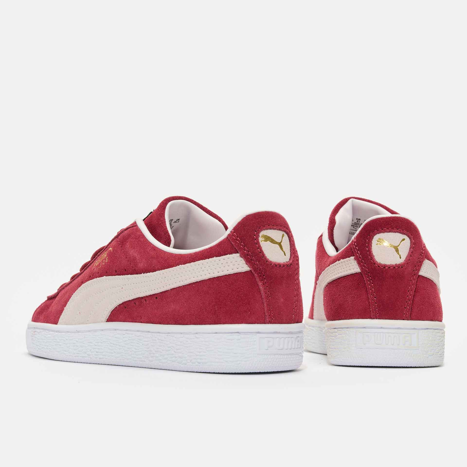 PUMA Suede Sneaker Classic Cabernet/White