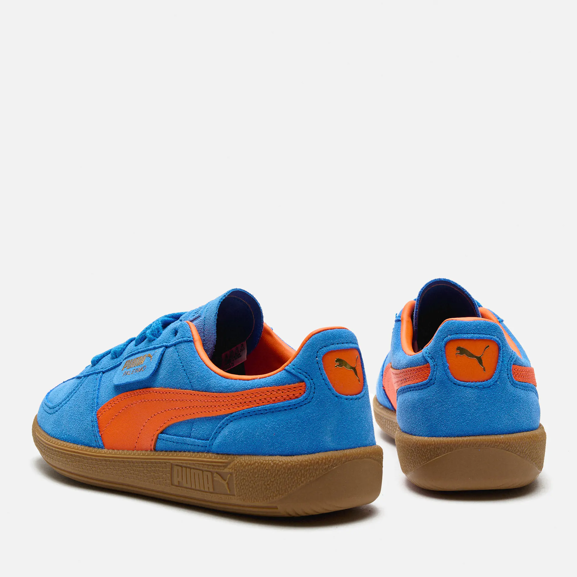 PUMA Palermo Sneaker Hyperlink Blue/Flame Flicker/Gum