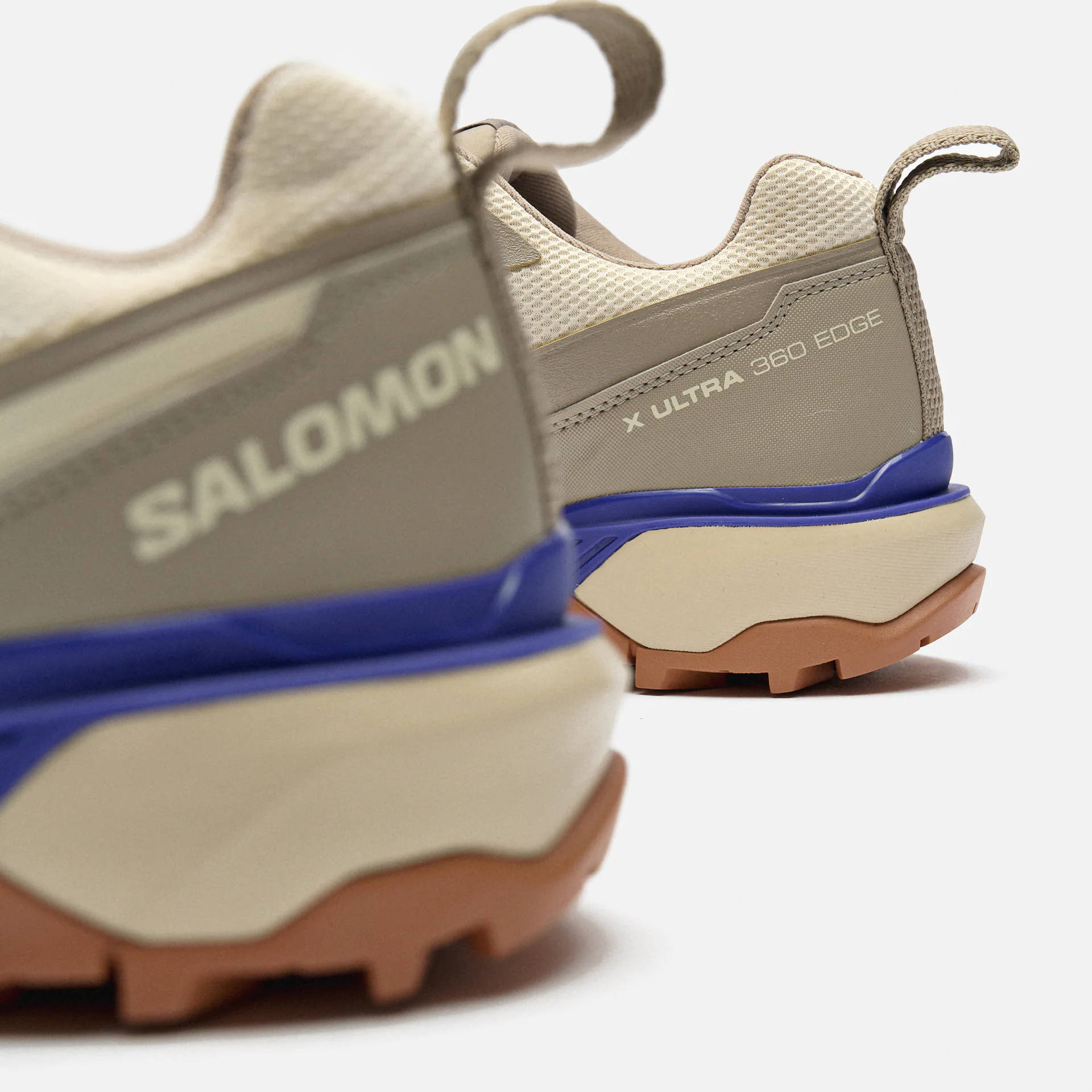 Salomon X Ultra 360 Edge Sneaker Almond Milk/Vintage Khaki/Spectrum Blue