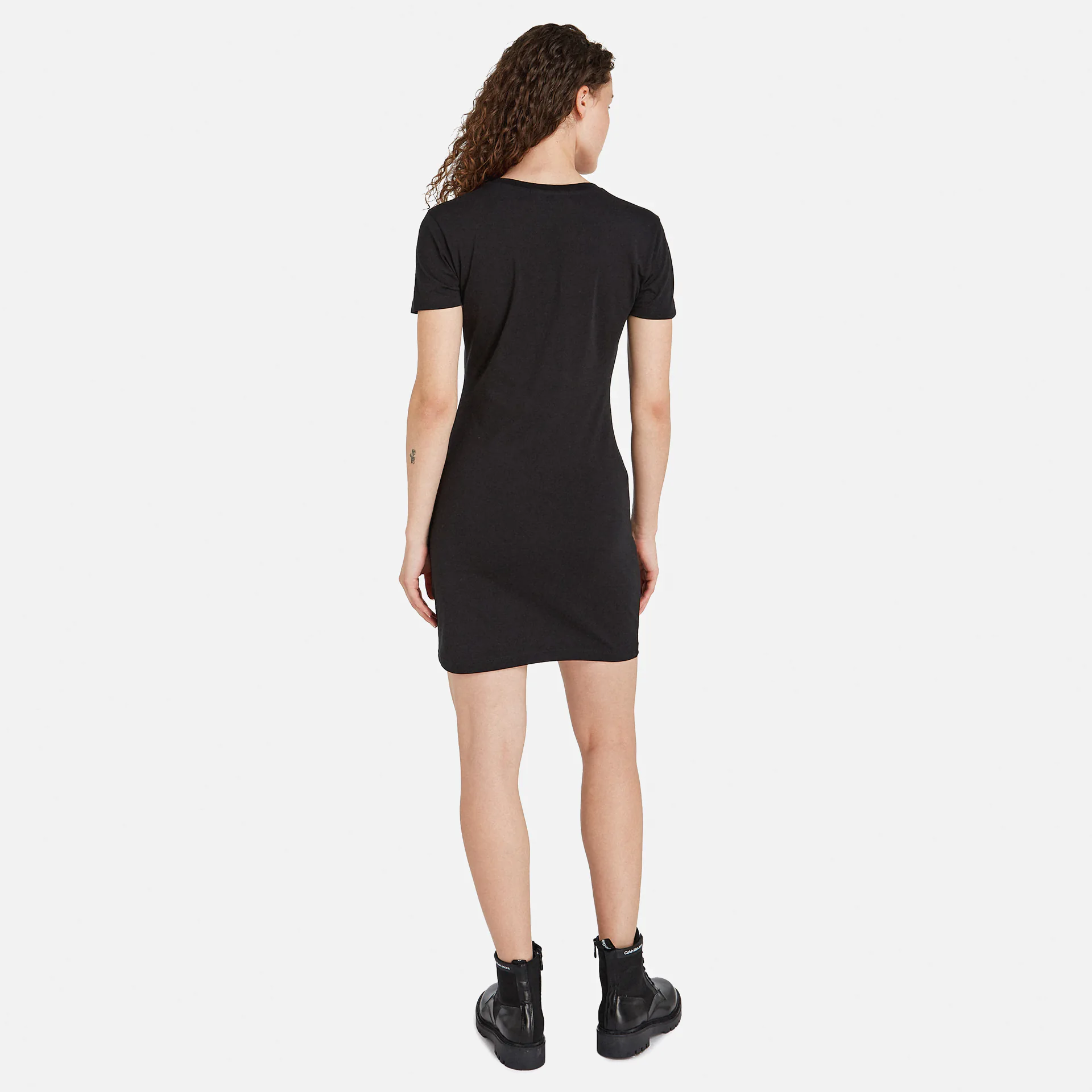Calvin Klein Jeans Diffused Monologo Dress Black