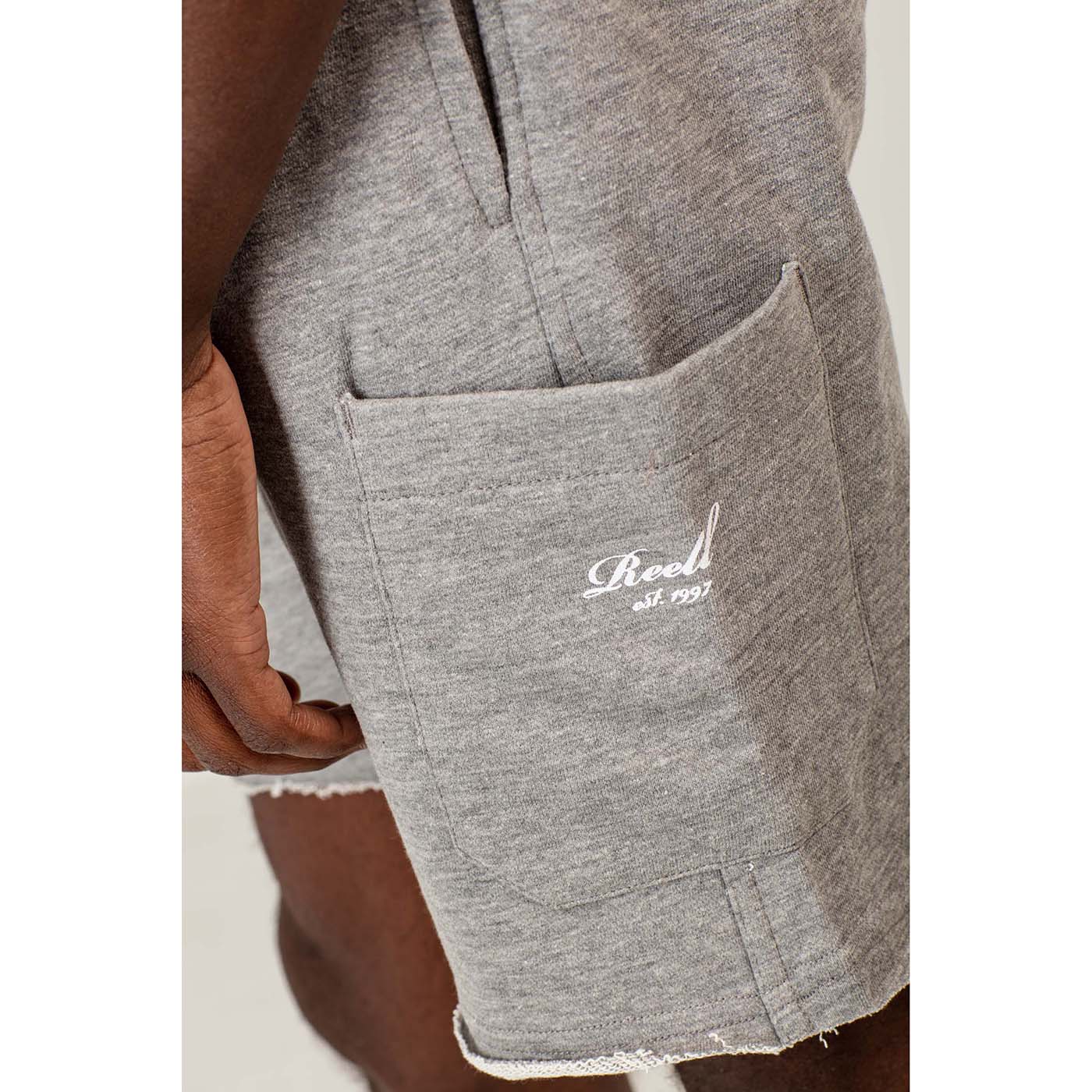 Reell Jeans Sweat Cargo Short Grey Melange