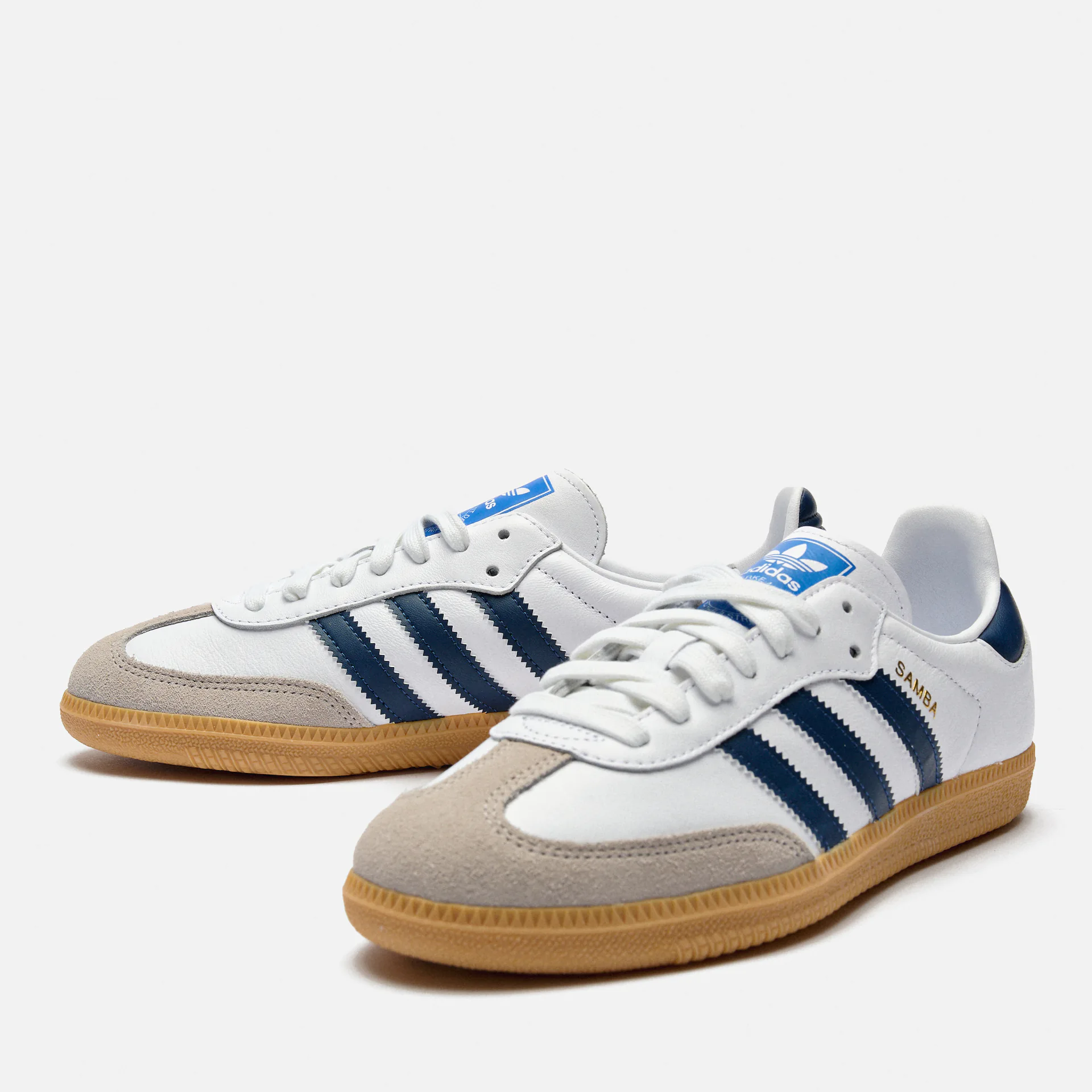 adidas Originals Samba Sneaker OG Cloud White/Night Indigo /Gum