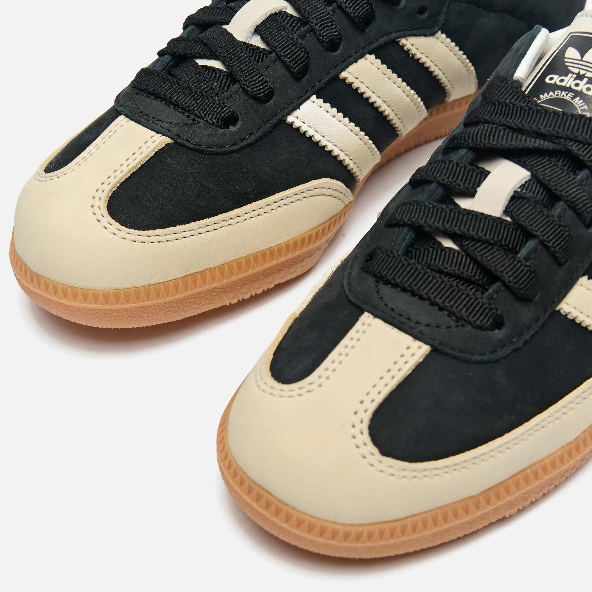 adidas Originals Samba OG Sneaker Black/Wonder White/Silver Metallic