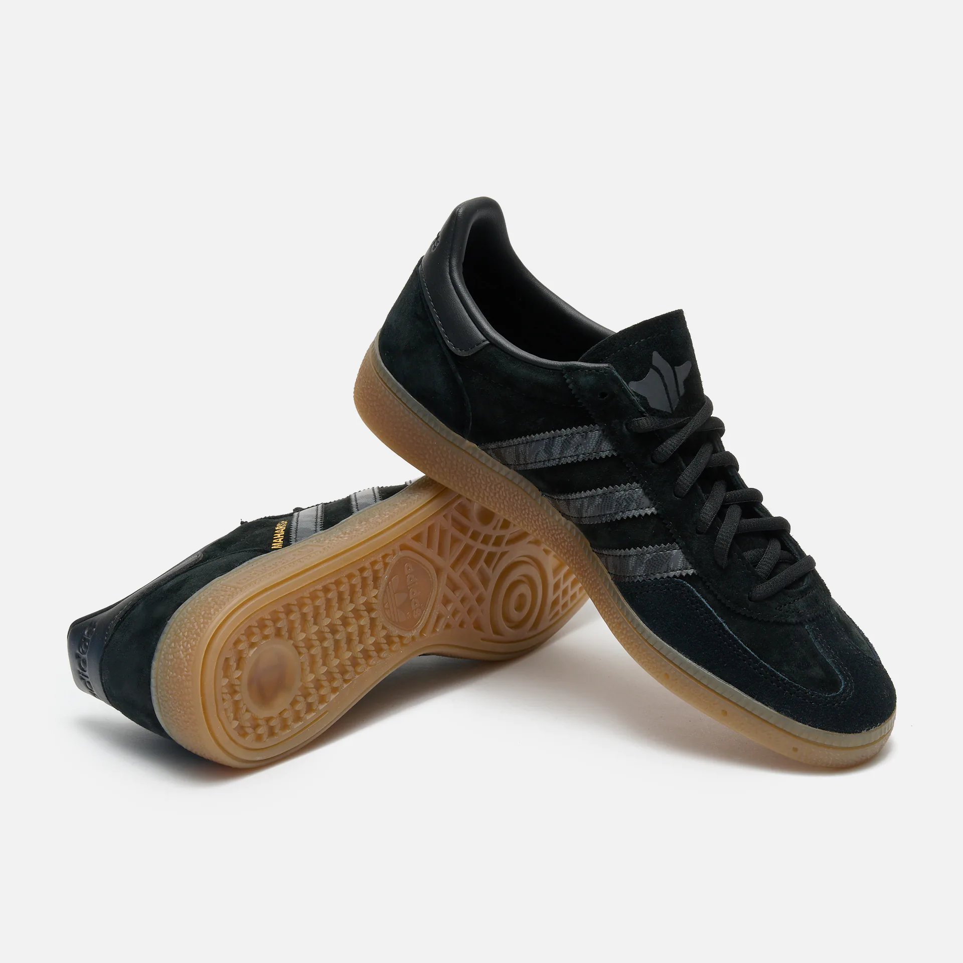 adidas X Arsenal FC X Maharishi Handball Spezial Sneaker Core Black/Carbon/Gum4
