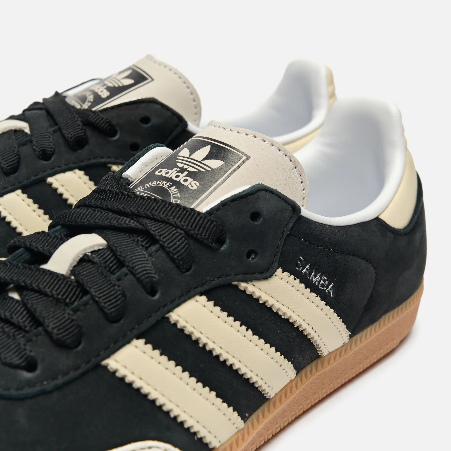 adidas Originals Samba OG Sneaker Black/Wonder White/Silver Metallic