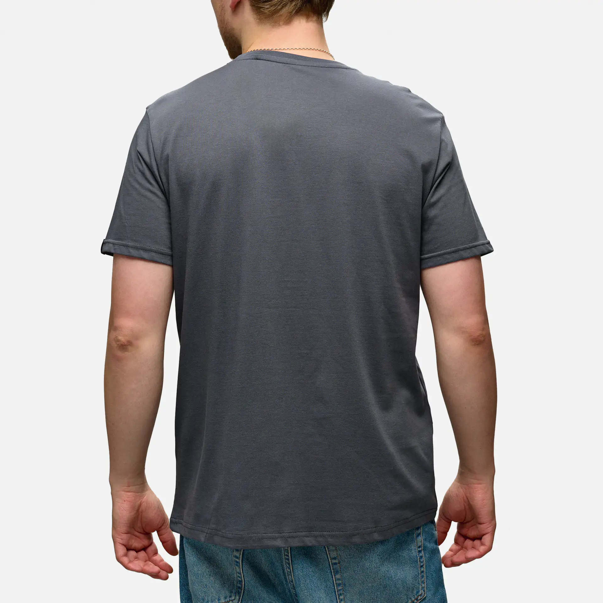 Alpha Industries Basic T-Shirt Grey Black/Black